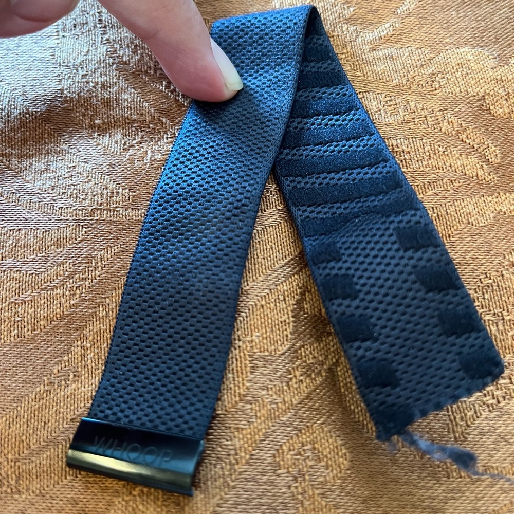 Whoop 4.0 Black Knit Band